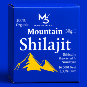 MS mountain shilajit 30 g Pure Gold Grade